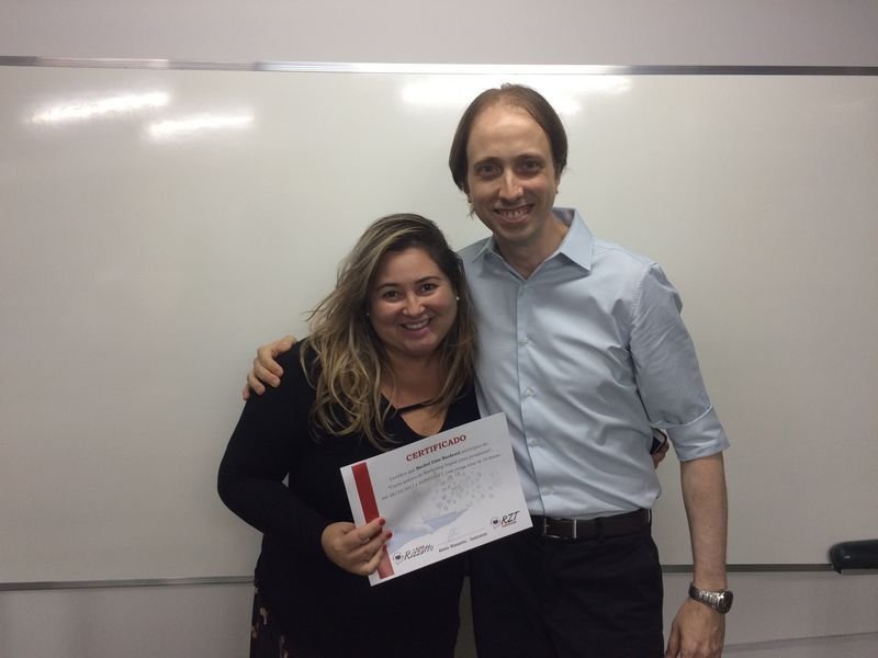 Curso de Marketing Digital para jornalistas em Brasília - Rachel Bardawil e Almir Rizzatto